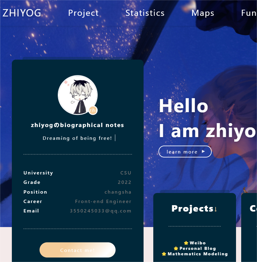 Personal Blog